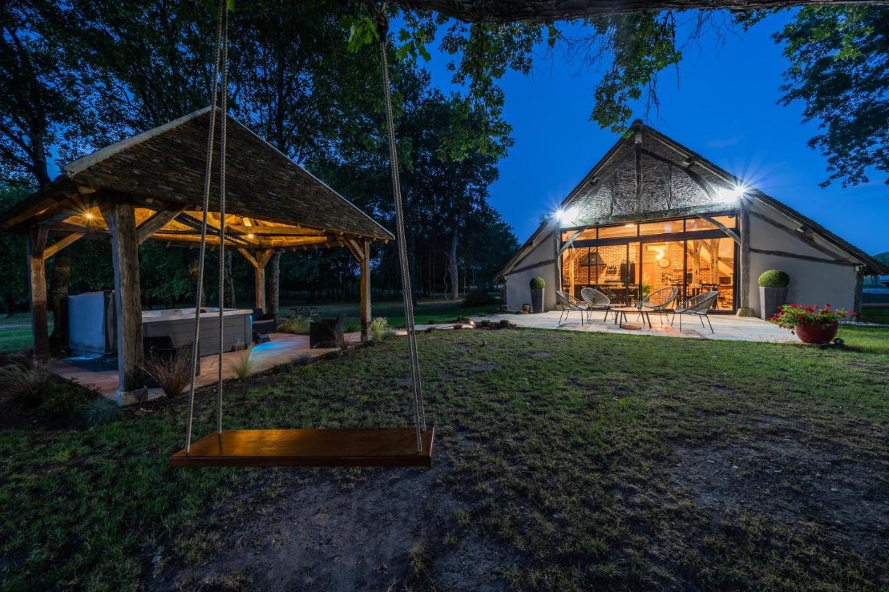 La Grange De Leonie, Chambres D'Hotes Avec Piscine Et Spa Mery-sur-Cher Exterior photo