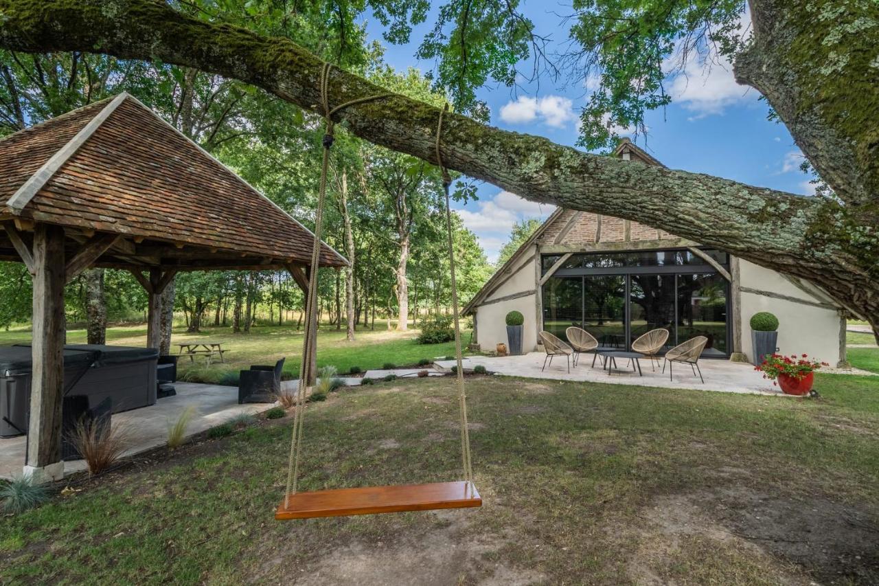 La Grange De Leonie, Chambres D'Hotes Avec Piscine Et Spa Mery-sur-Cher Exterior photo